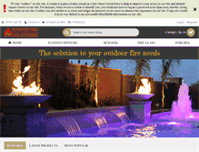 Tablet Screenshot of outdoorfiresolutions.com